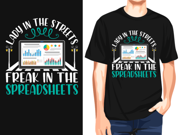 Accountant Vector T-Shirt Design: A Smart Branding Asset