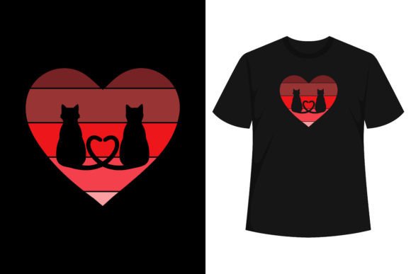 Adorable Cat Valentine's Day T-Shirt Design: A Designer's Guide