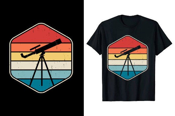 Astronomer Astronomy T-shirt Design: A Creative Asset for Modern Branding