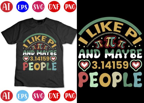Celebrate Creativity: The Happy Pi Day T-Shirt Design Vector