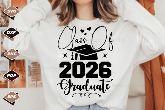 Class of 2026 Graduate SVG Design: A Designer's Asset