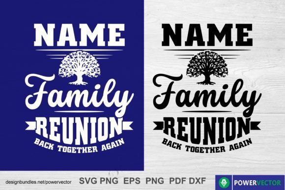 Create a Polished Family Reunion Shirt Design SVG for Any Project