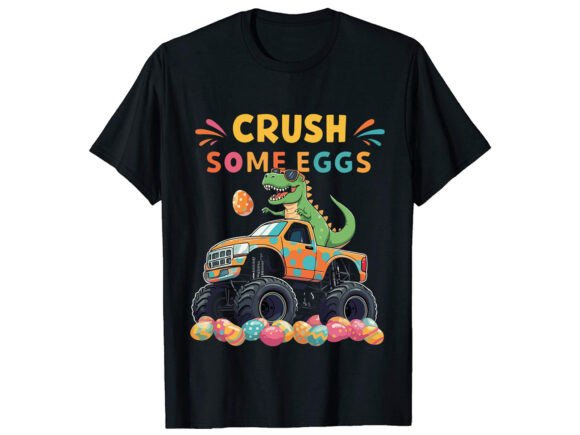 Crush Some Eggs Easter T-Shirt Design: A Versatile Asset for Seasonal Branding