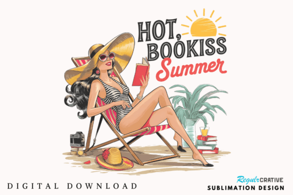 Elevate Your Summer Designs with Bookish Sublimation Graphics