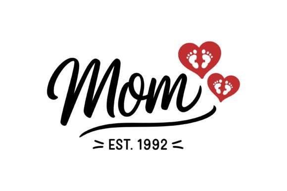 Mom Established Love Heart Design: A Versatile Asset for Modern Branding