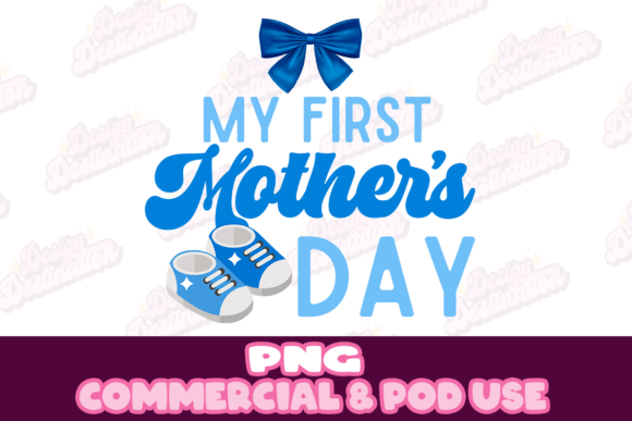My First Mother's Day Sublimation Design: A Creative Asset for Modern Projects