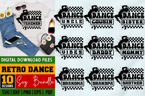 Retro Dance Svg Design Bundle: A Versatile Asset for Modern Creators