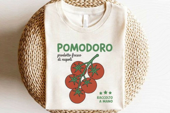 Tomato Trendy Hand Drawn Design: Fresh Visual Impact